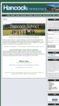 Mobile Screenshot of hancockschool.org
